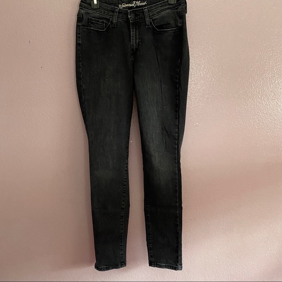 High-Rise Skinny Jeans - Universal Thread Black - Picture 4 of 9